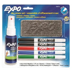 Marqueurs Pour Tableau Blanc Expo Sans Odeur, Pointe Fine, Ens. De Départ