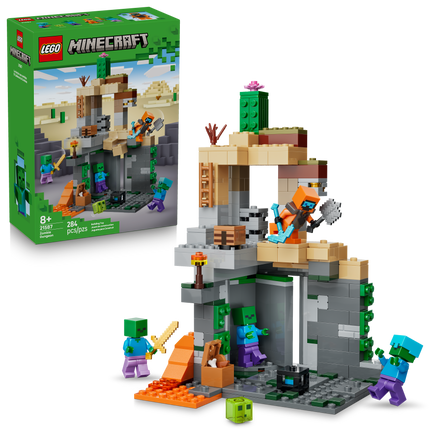 Lego Minecraft 21587 Le donjon aux zombies