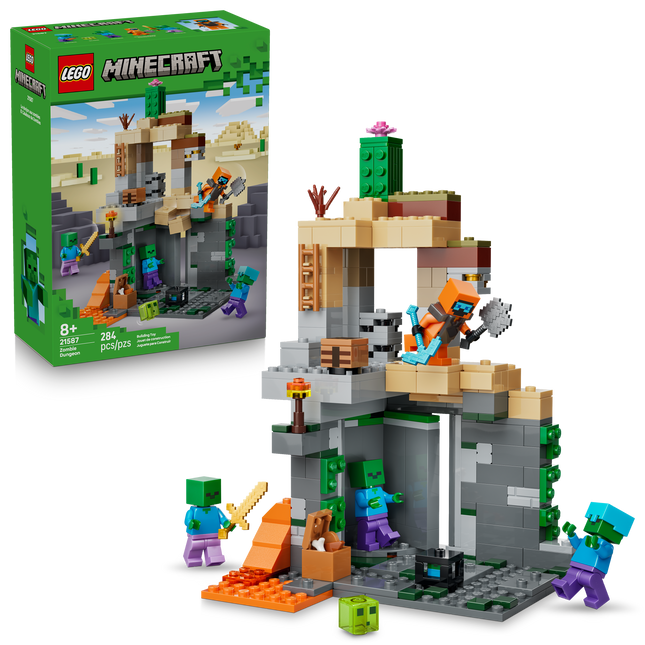 Lego Minecraft 21587 Le donjon aux zombies