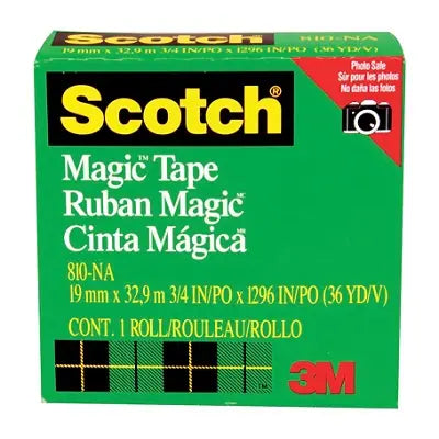 Recharge De Ruban Invisible Magic De Scotch, 3/4 Po (19 Mm X 32, 9 M)