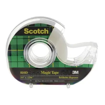 Dévidoir De Ruban Invisible Magic De Scotch, 3/4 Po (19 Mm X 32, 9 M)