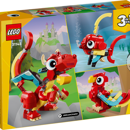 Lego creator 31145 red dragon