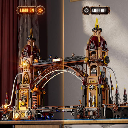 Lumibricks Steampunk City Bridge 3170PCS