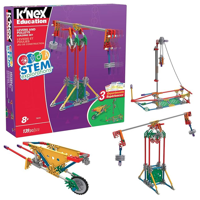 K'Nex Education Leviers et poulies 139 pcs