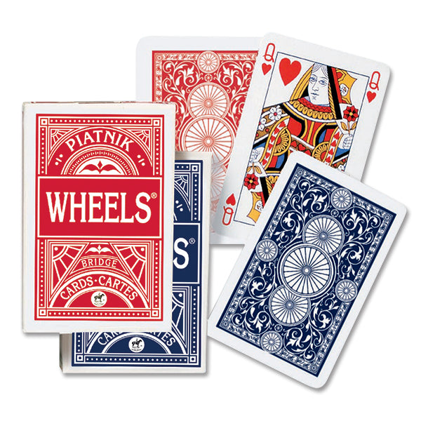 Paquet de cartes à jouer Wheels Piatnik