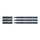Pack of 3 Pictus Schneider markers, black ink