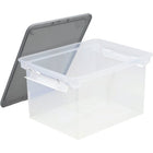 Storage box with transparent lid Storex 