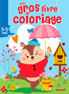 Gros livre de coloriage, Écureuil - Version française