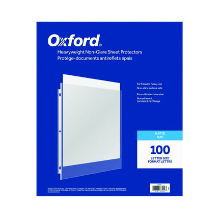 Protège-documents épais mat Oxford 100/bte