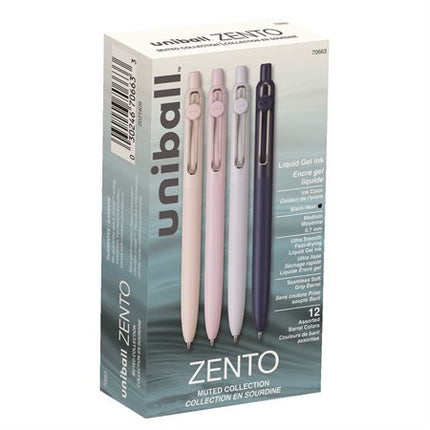Stylos gel rétractables Zento muted