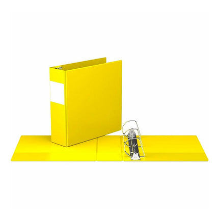 Reliure à anneau en D Davis jaune 3po