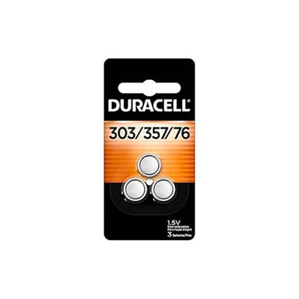 Piles CopperTop Duracell 303/357/76