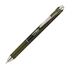 Stylo Energel 0.7 retractable noir olive