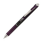 Stylo Energel 0.7 retractable Bordeaux noir