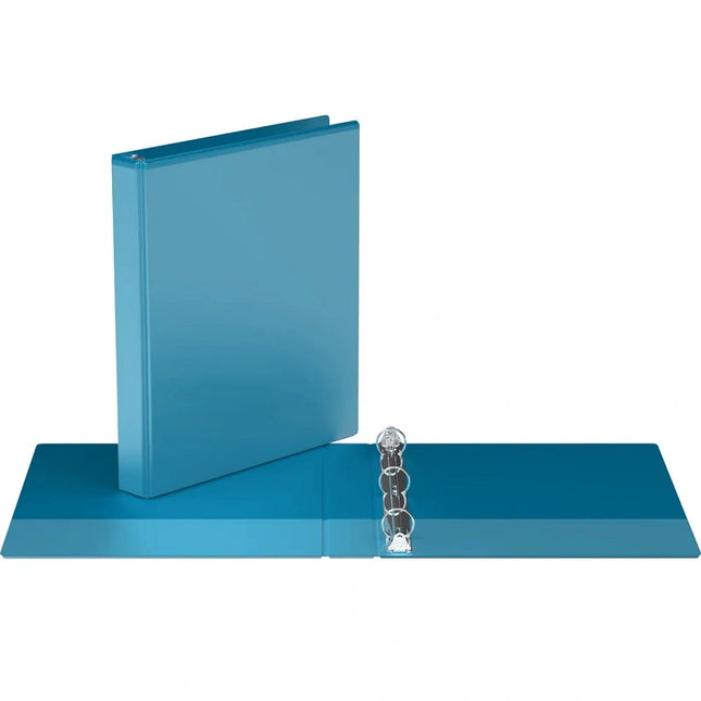 Reliures À Anneaux Ronds Easyview Premium De Davis Group, Bleu Turquoise, 1''