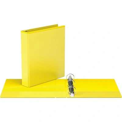Easyview 1.5" Round Ring Binder Yellow