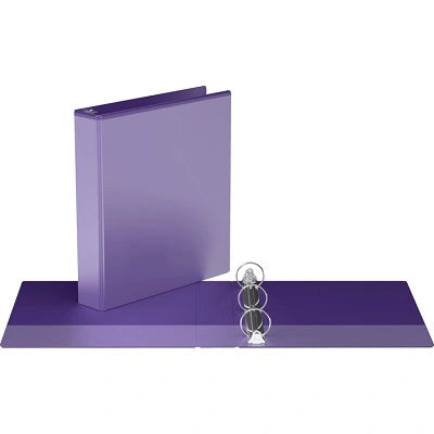 Easyview 1.5" Round Ring Binder Purple 