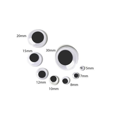 Yeux mobiles assortis