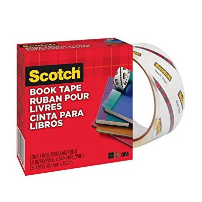 Ruban À Livres 845 De Scotch, 2 Po, Transparent