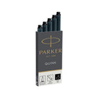 Pqt 5 tubes encre noir Quink Parker