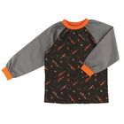 Tablier de bricolage - Voitures de courses - 6/8 ans Noir et gris