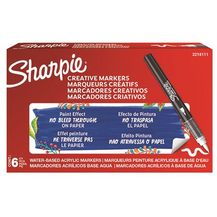 Marqueur Creative Sharpie pinceau blanc