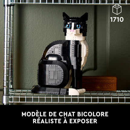 Lego ideas 21349 tuxedo cat