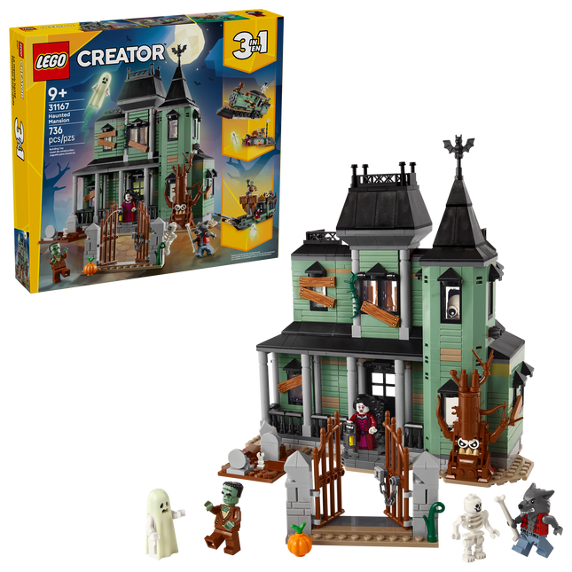 Lego Creator 31167 The Haunted Mansion