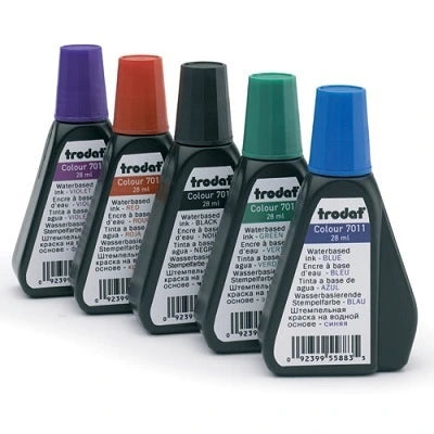Encre De Luxe Pour Tampon Encreur, 28 Ml, Noir — 7011