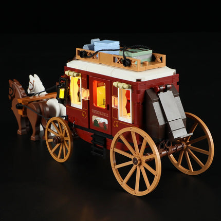 Lumibricks Western Stagecoach 293PCS