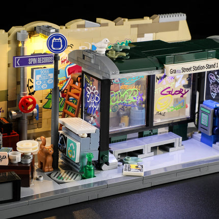 Lumibricks Graffiti Bus Stop 514PCS