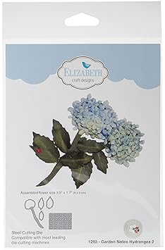 Die Elisabeth craft 1293 - Garden notes hydrangea 2