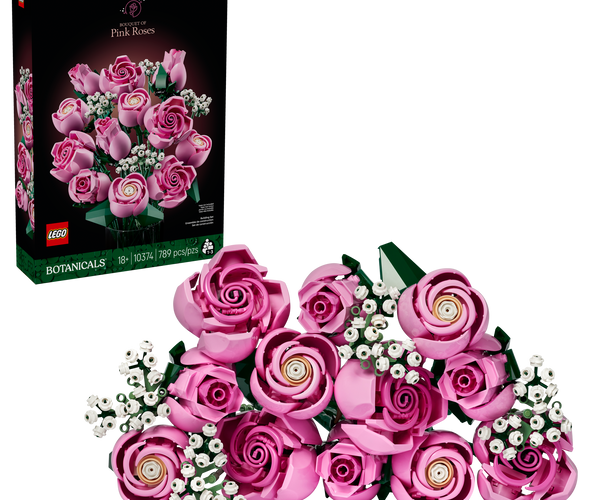 Lego Botanicals 10374 Bouquet of Pink Roses – La Griffunrie