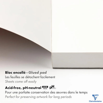 Goldline Aqua 300G Grain fin moyen A5 70Sh Blanc Clairefontaine