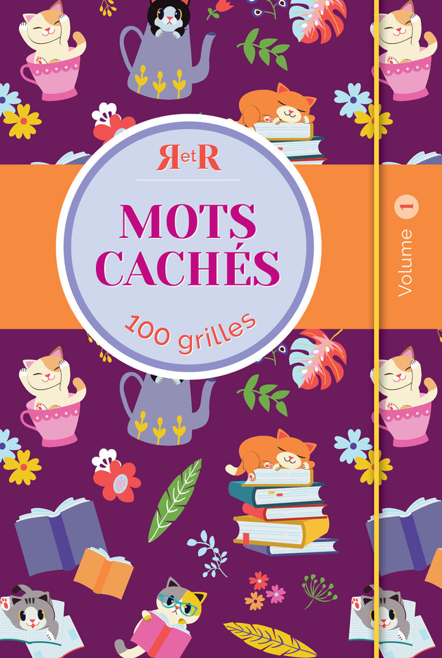 Mots cachés RetR - 100 grilles, Vol. 1