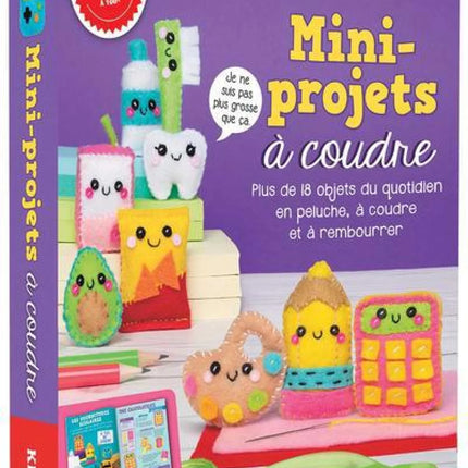 Mini-projets à coudre - Livre et trousse de création