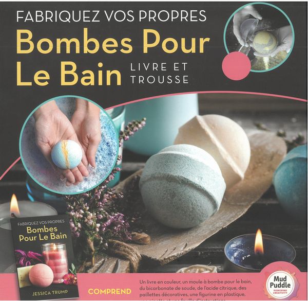 Fabriquez vos propres Bombes Pour le Bain N.E.