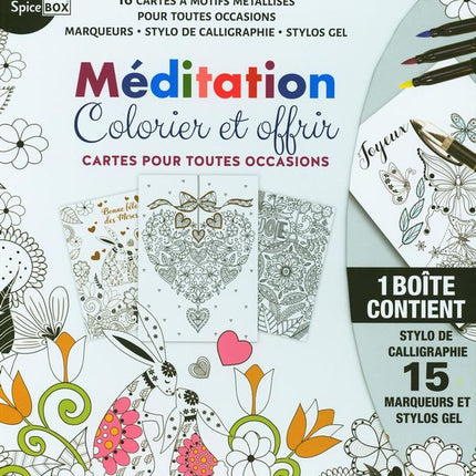 Meditation - Coloring and Giving: Cards for All Occasions