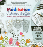 Meditation - Coloring and Giving: Cards for All Occasions