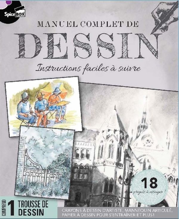 Manuel complet de dessin - Instructions faciles à suivre