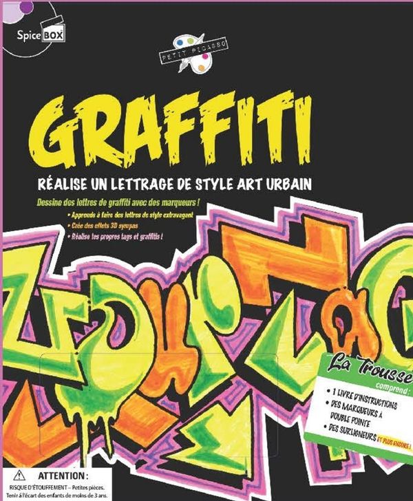 Graffiti - Réalise un lettrage de style art urbain