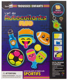 The art of fluorescent stickers