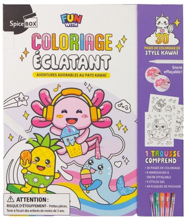 Coloriage éclatant - Spicebox