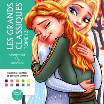 Coloriages mystères Disney - Grands classiques Tome 13