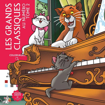 Coloriages au numéro - Grands classiques Tome 2