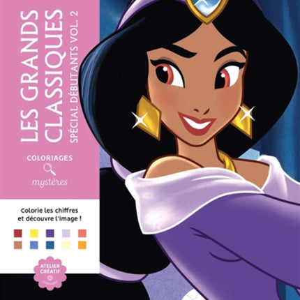 Great Classics for Beginners Volume 2: Color by Numbers and Discover the Picture
