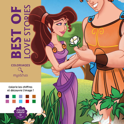 Coloriages Mystères Disney - Best of Love Stories