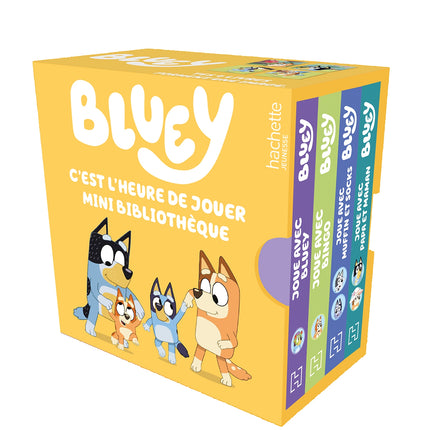 Bluey - Mini bibliothèque - C'est l'heure de jouer