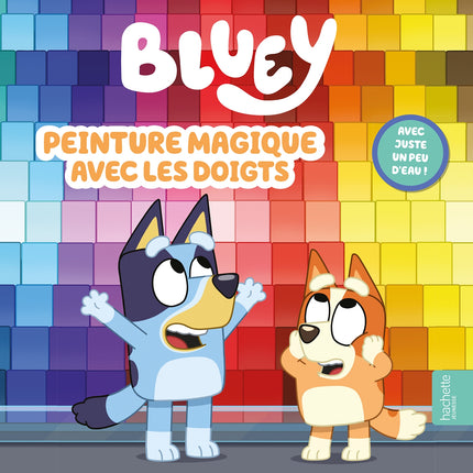 Bluey - Peinture magique avec les doigts