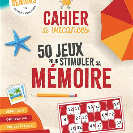 Special memory senior vacation workbook